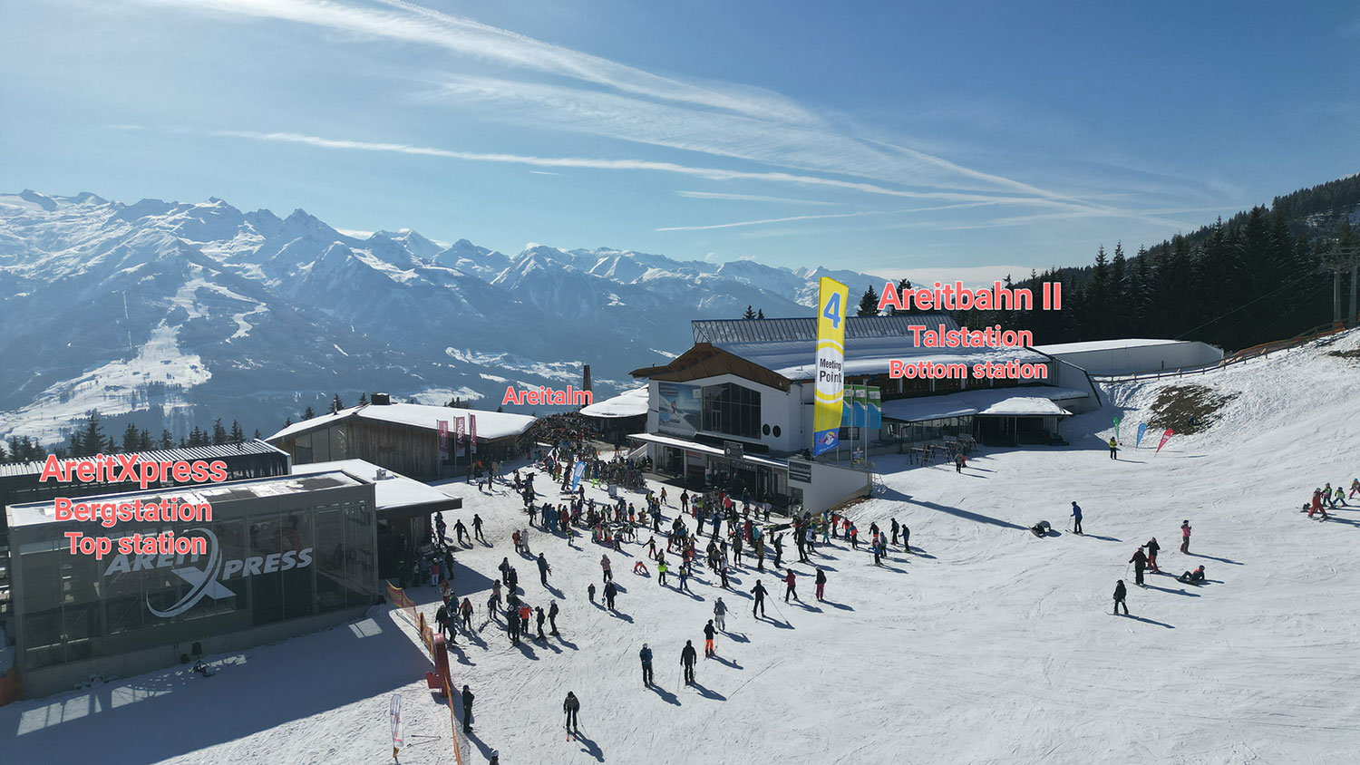 Meeting point AreitXpress Berg