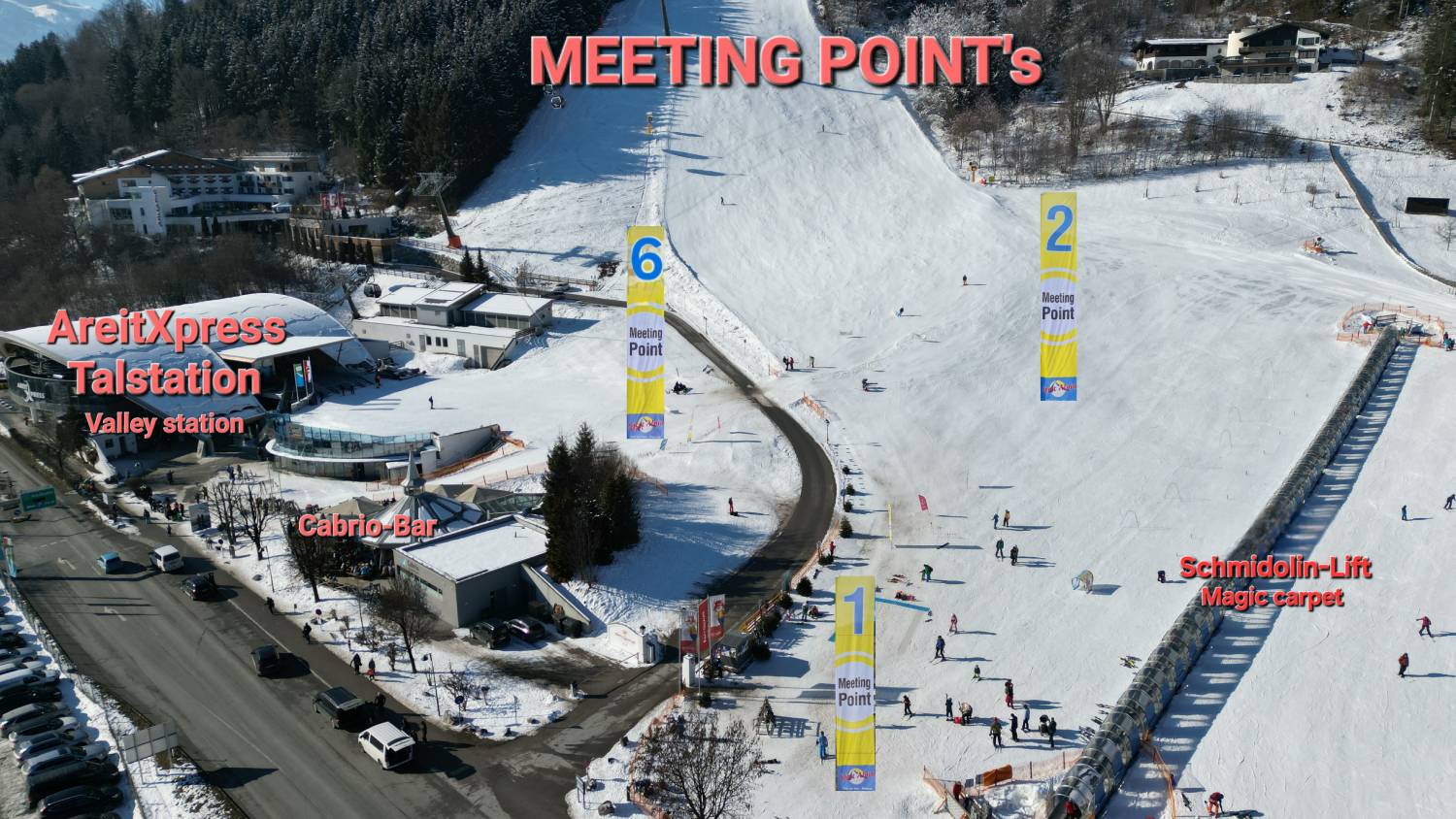 Meeting point AreitXpress Tal